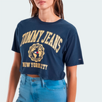 Camiseta Tommy Hilfiger TJ College Navy Mujer