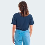 Camiseta Tommy Hilfiger TJ College Navy Mujer