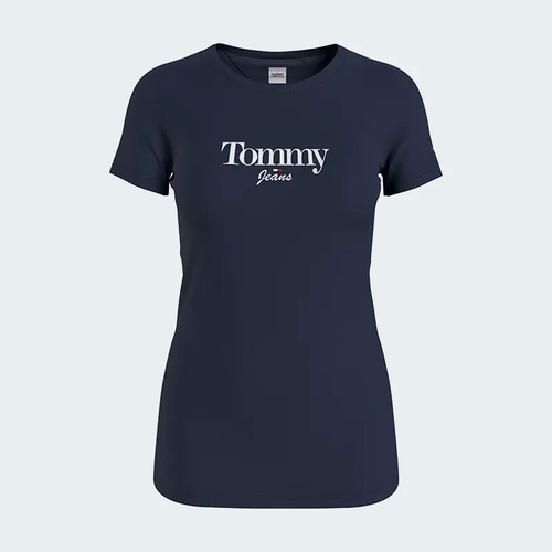 Camiseta Tommy Hilfiger Skinny Esse Azul Mujer