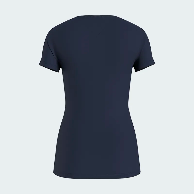 Camiseta Tommy Hilfiger Skinny Esse Azul Mujer