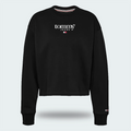 Buzo Tommy Jeans Relaxed Fit Negro Mujer