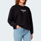 Buzo Tommy Jeans Relaxed Fit Negro Mujer