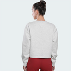 Buzo Tommy Jeans Relaxed Fit Gris Mujer
