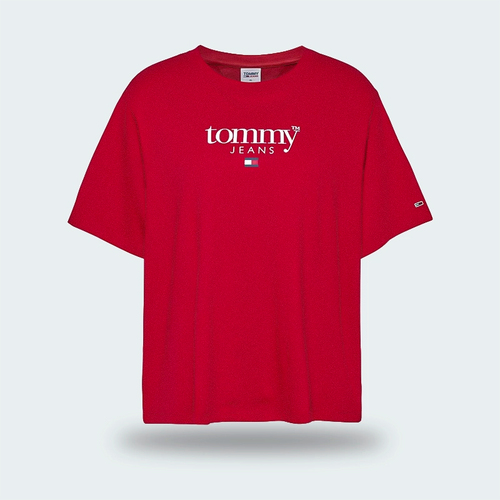 Camiseta Tommy Jeans Classic Essential Negro Dama