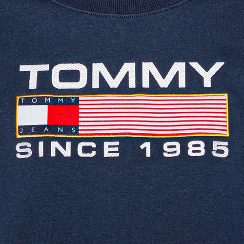 Camiseta Tommy Jeans Modern Cropped Oversize Dama