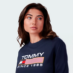 Camiseta Tommy Jeans Modern Cropped Oversize Dama