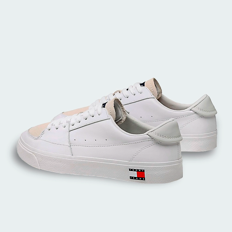 Tenis Essential Badge Lace Up Trainers Hombre