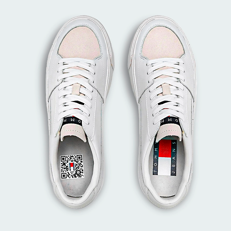 Tenis Essential Badge Lace Up Trainers Hombre