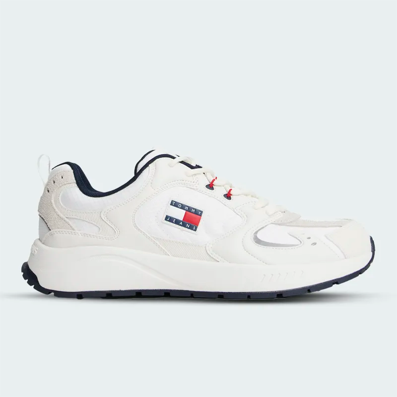 Tenis Tommy Hilfiger Retro Mix Blanco Hombre