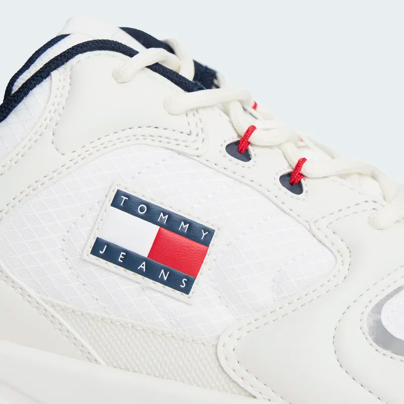 Tenis Tommy Hilfiger Retro Mix Blanco Hombre