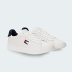 Tenis Tommy Hilfiger Archive Court Trainers Blanco Hombre