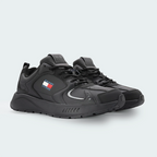 Tenis Tommy Hilfiger Runner Leather Negro Hombre