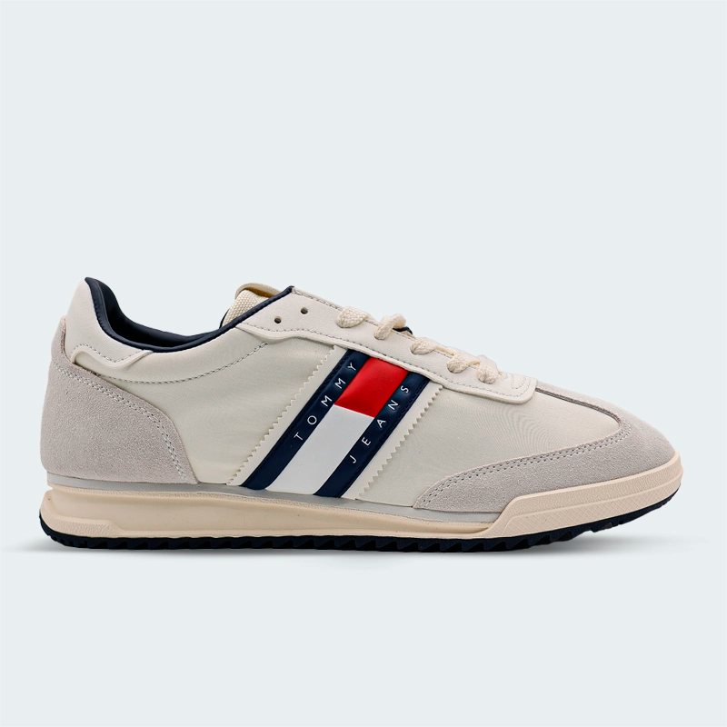 Tenis Tommy Hilfiger Retro Runner Blanco Hombre