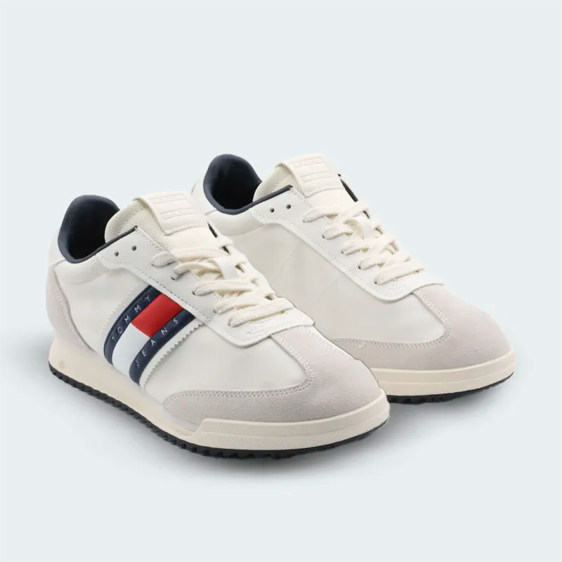 Tenis Tommy Hilfiger Retro Runner Blanco Hombre