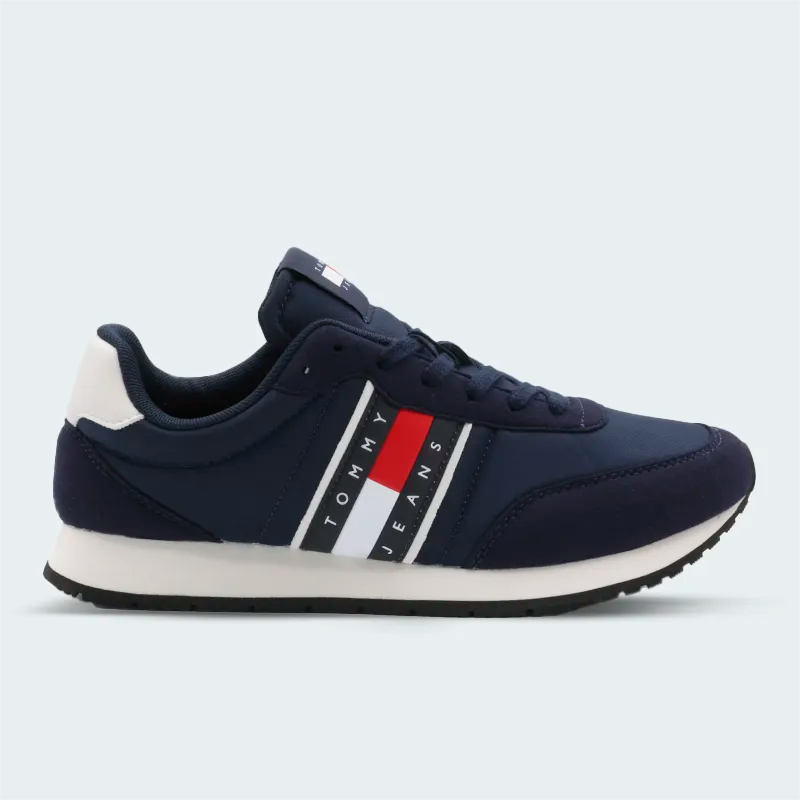 Tenis Tommy Hilfiger Classic Runner Azul Oscuro Hombre