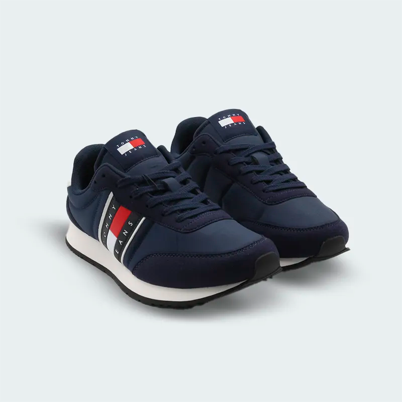 Tenis Tommy Hilfiger Classic Runner Azul Oscuro Hombre