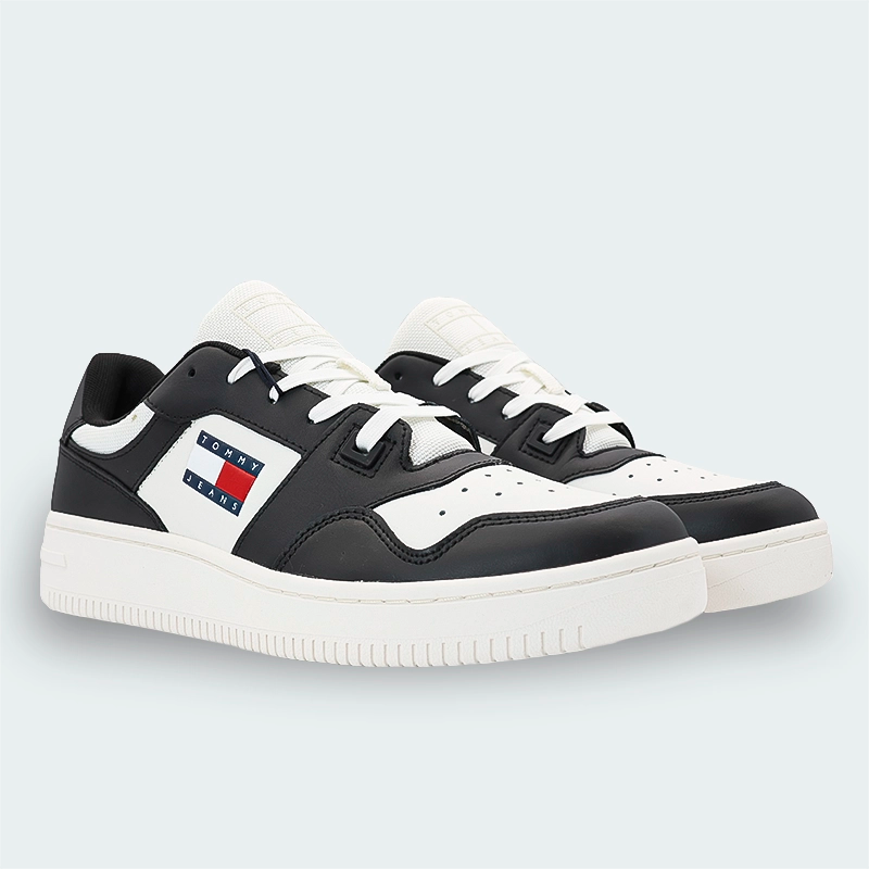 Tenis Tommy Hilfiger TJM Retro Basket Ess Mujer