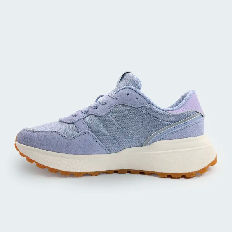 Tenis Tommy Hilfiger Suede Cleat Trainers Azul Mujer