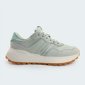 Tenis Tommy Hilfiger Suede Cleat Trainers Menta Mujer