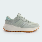 Tenis Tommy Hilfiger Suede Cleat Trainers Menta Mujer