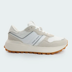Tenis Tommy Hilfiger Suede Cleat Trainers Blanco Mujer