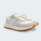Tenis Tommy Hilfiger Suede Cleat Trainers Blanco Mujer