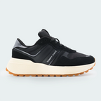 Tenis Tommy Hilfiger Suede Cleat Trainers Negro Mujer