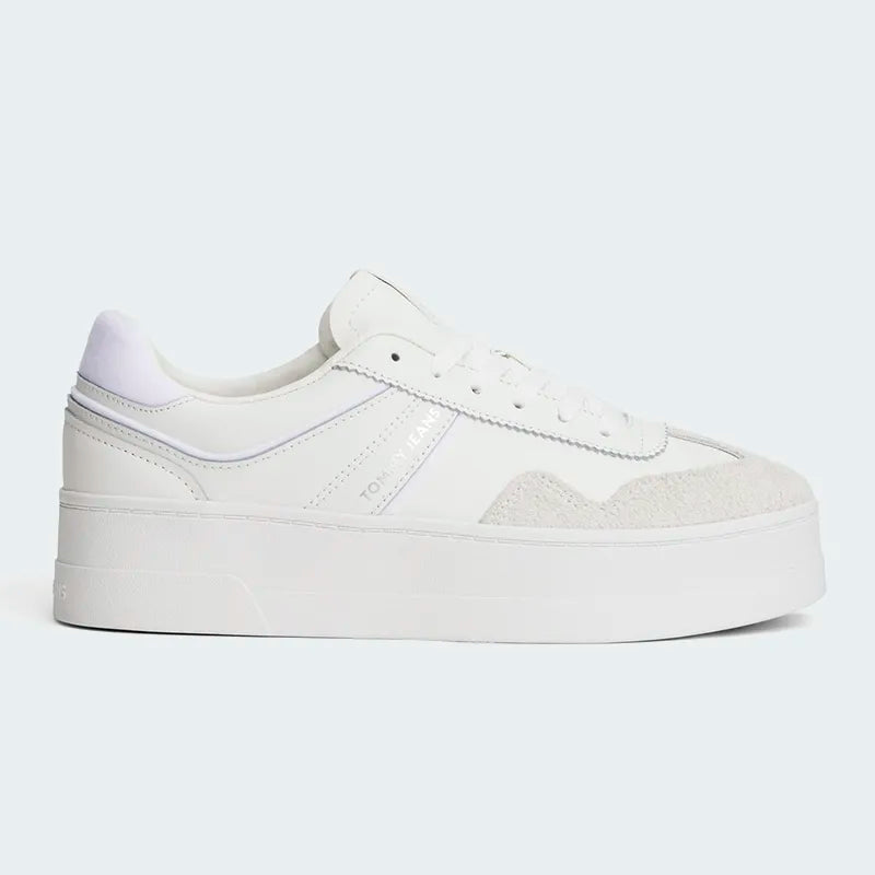 Tenis Tommy Hilfiger The Greenwich Blanco Mujer