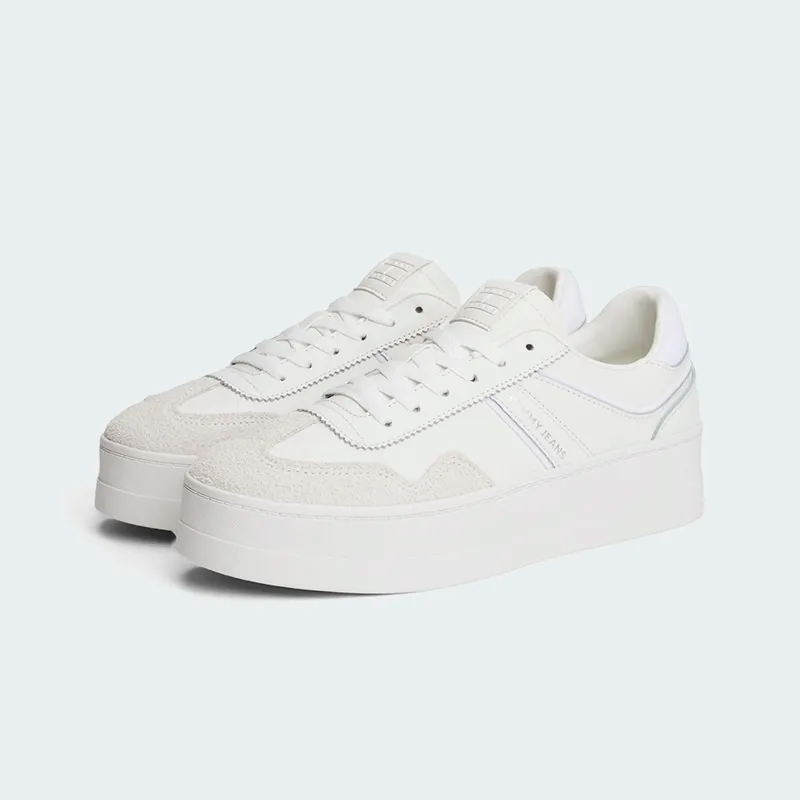 Tenis Tommy Hilfiger The Greenwich Blanco Mujer