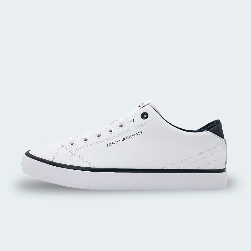 Tenis Tommy Hilfiger Hi Vulc Core Low Leather Hombre