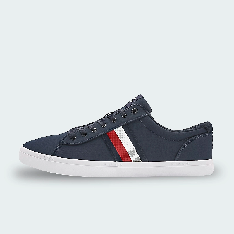 Tenis Tommy Hilfiger Iconic Vulc Stripes Mesh Hombre