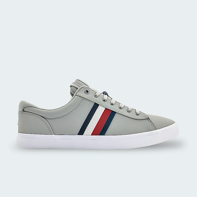 Tenis Tommy Hilfiger Iconic Vulc Stripes Mesh Hombre