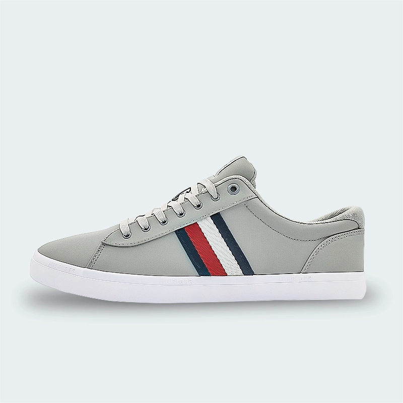 Tenis Tommy Hilfiger Iconic Vulc Stripes Mesh Hombre