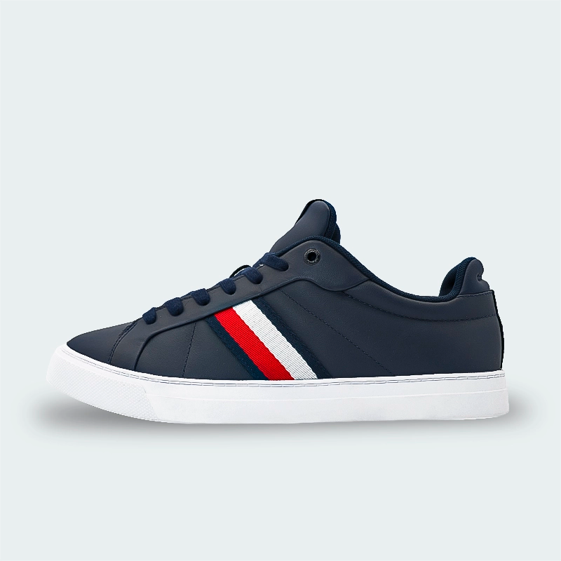 Tenis Tommy Hilfiger Icon Court Azul Hombre
