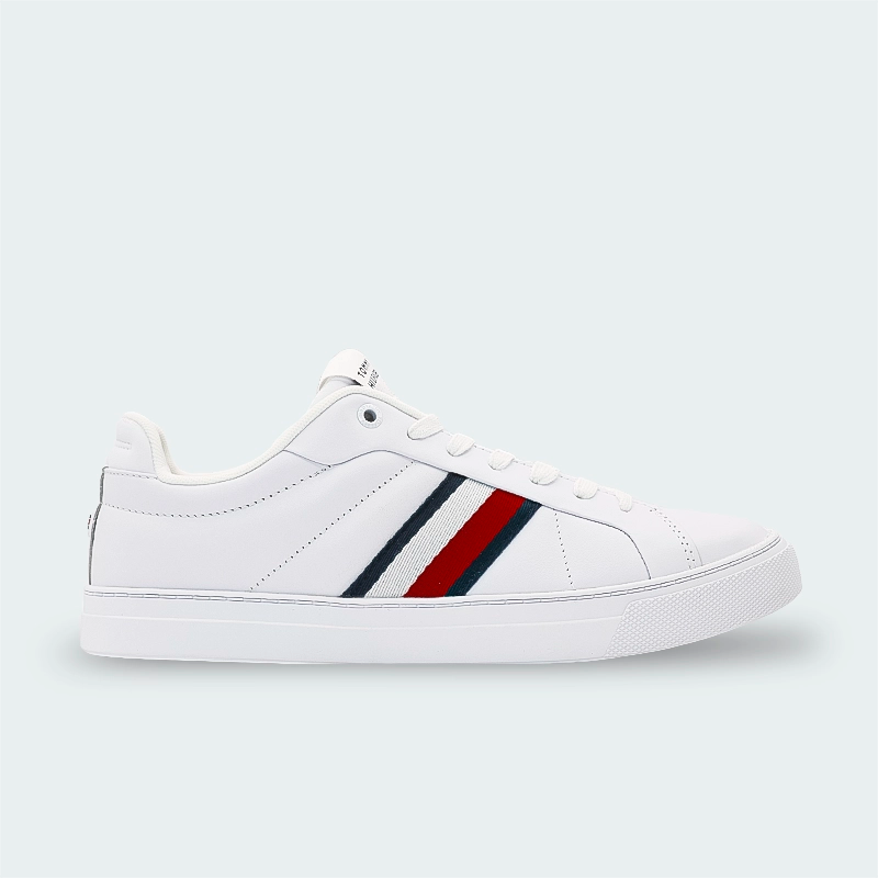 Tenis Tommy Hilfiger Icon Court  Blanco Hombre