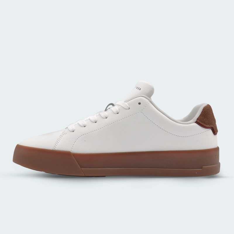 Tenis Tommy Hilfiger Court Trainers Blanco Hombre