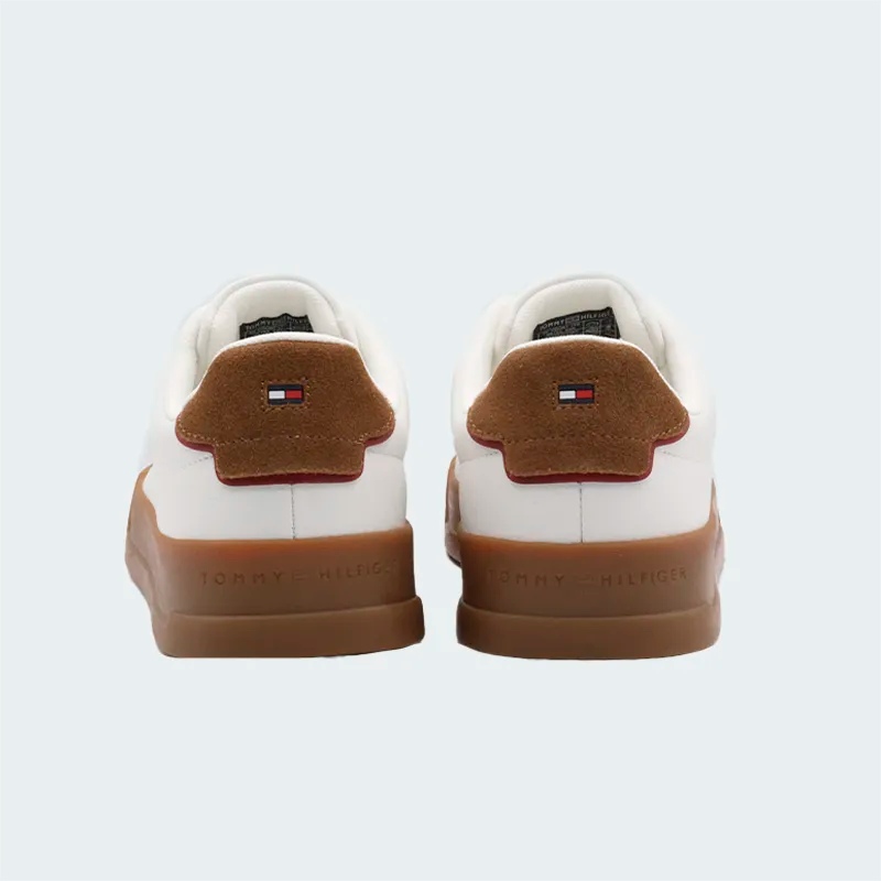 Tenis Tommy Hilfiger Court Trainers Blanco Hombre