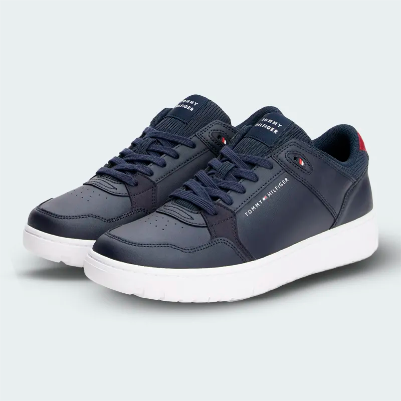 Tenis Tommy Hilfiger Basket Lite Azul Hombre