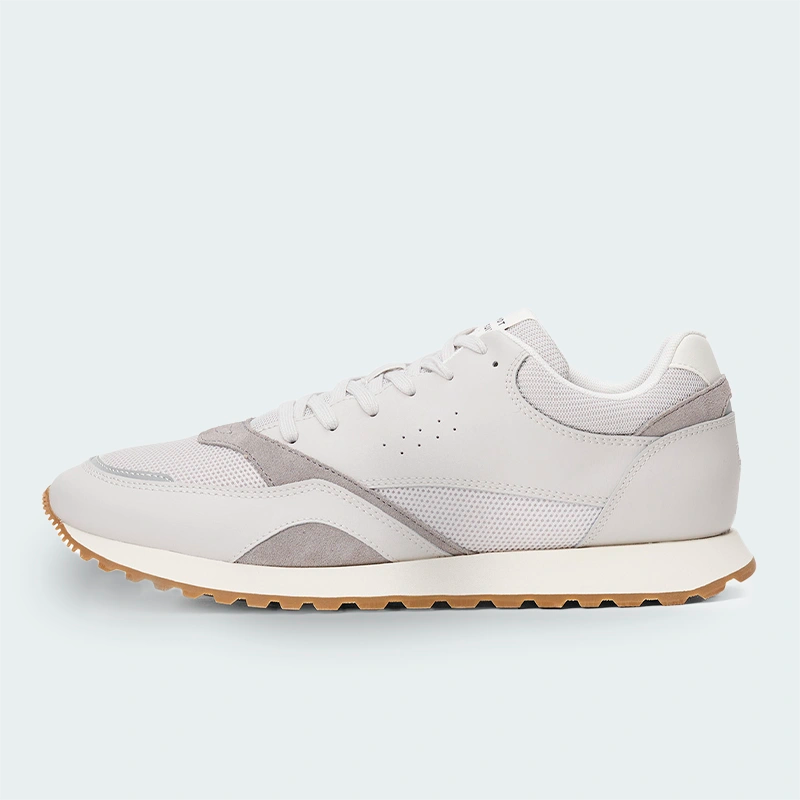 Tenis Tommy Hilfiger Mesh Logo Trainers Gris Hombre