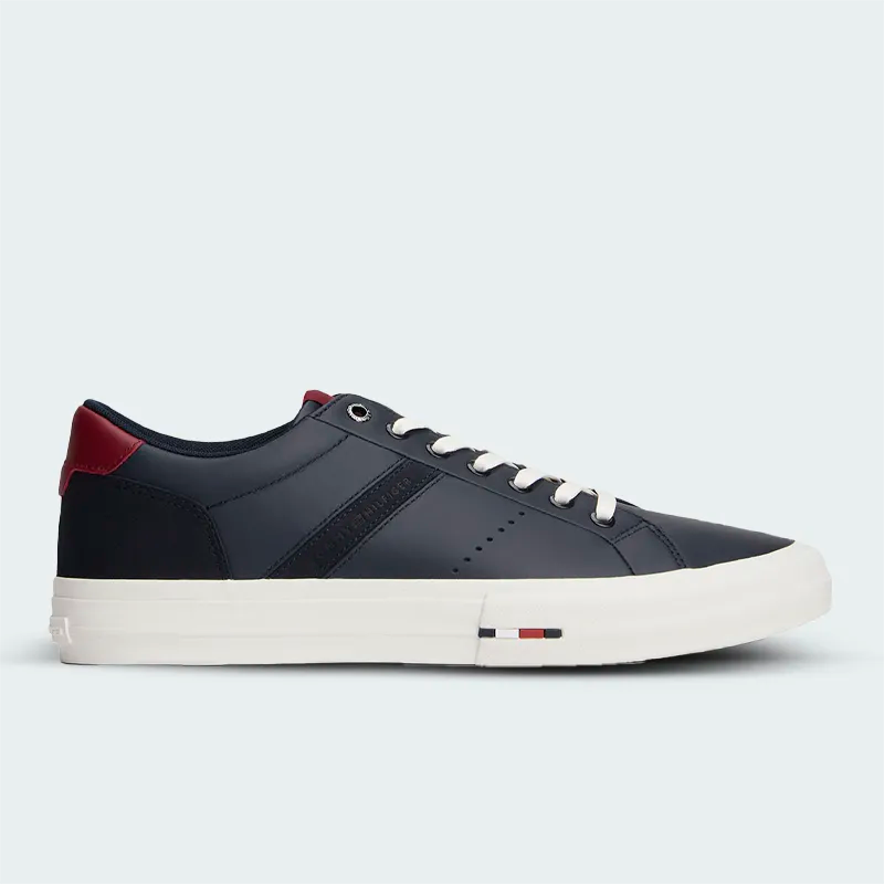Tenis Tommy Hilfiger Mix Texture Azul Hombre