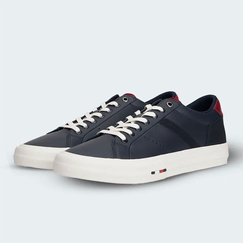 Tenis Tommy Hilfiger Mix Texture Azul Hombre