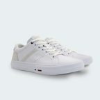Tenis Tommy Hilfiger Mixed Texture Blanco Hombre