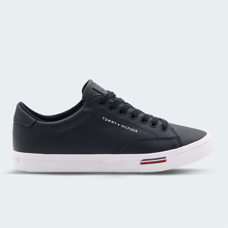 Tenis Tommy Hilfiger Signature Midsole Lace up Azul Oscuro Hombre