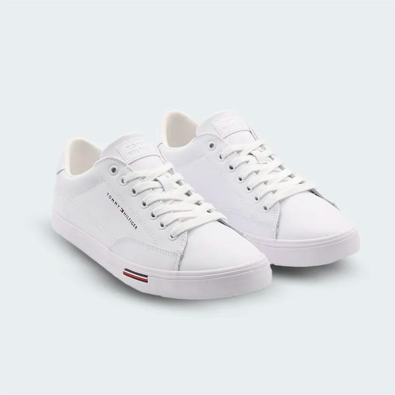 Tenis Tommy Hilfiger Icon Court Light Blanco Hombre