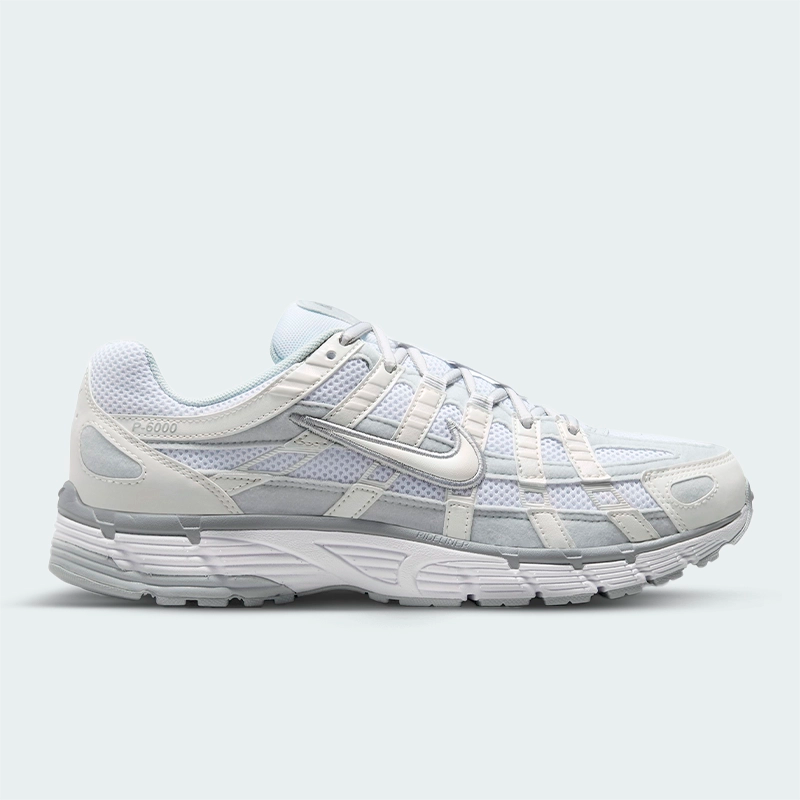 Tenis Nike P-6000 Blanco Mujer