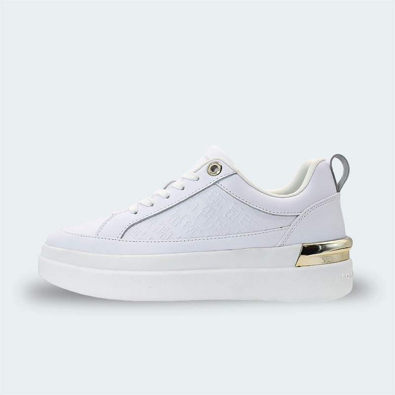 Tenis Tommy Hilfiger Lux Court Sneaker Monogram Mujer