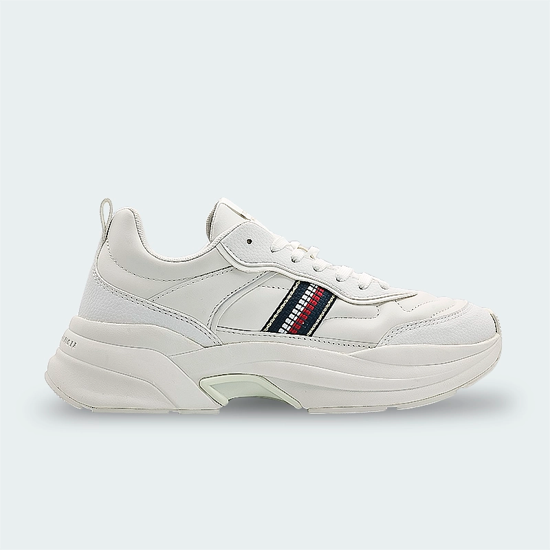Tenis Tommy Hilfiger Chunky Dreesy Runner Stripes Mujer