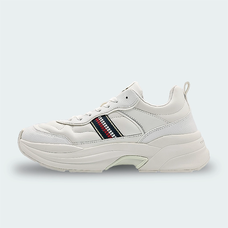 Tenis Tommy Hilfiger Chunky Dreesy Runner Stripes Mujer