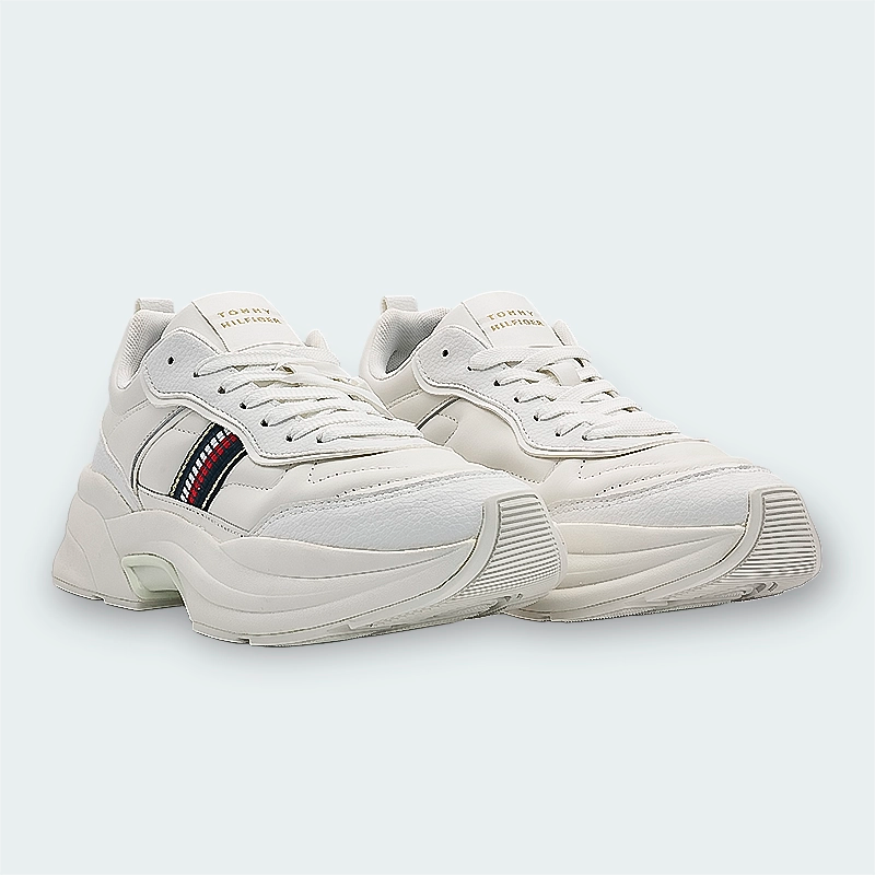 Tenis Tommy Hilfiger Chunky Dreesy Runner Stripes Mujer