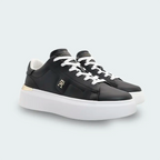 Tenis Tommy Hilfiger Fashion Court Negro Mujer